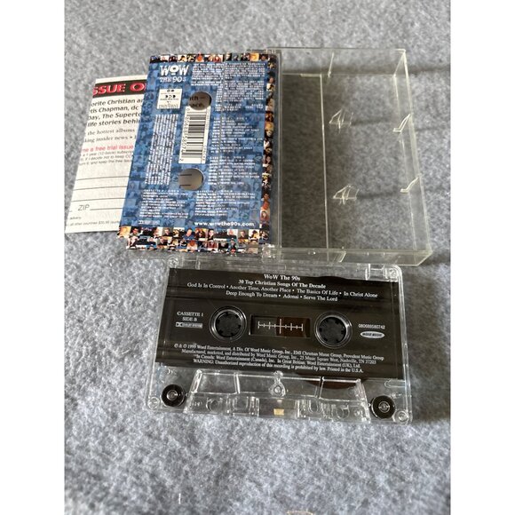 Wow The 90s Cassette Tape 30 Top Christian Songs of the Decade Vintage Audio Col - Picture 3 of 6